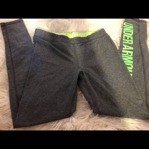 Under Armour heather gray leggings